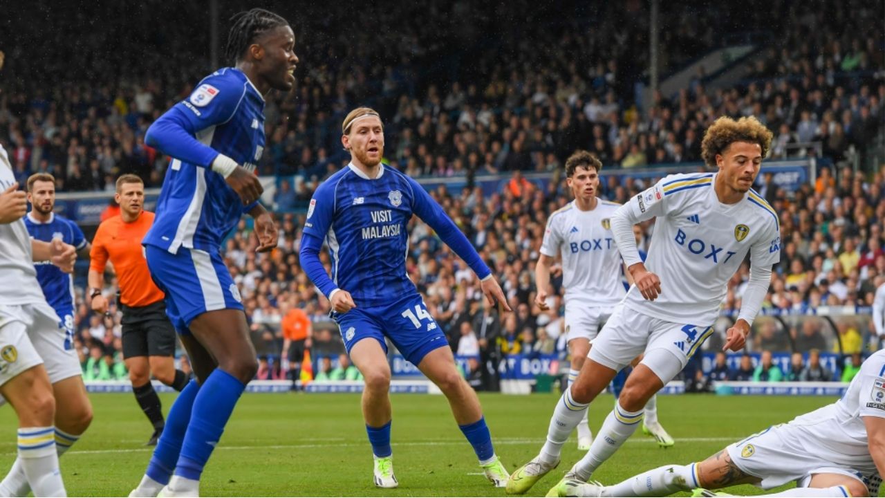 A Battle on the Pitch: Leeds United and Cardiff City Share Points in Thrilling 2-2 Draw