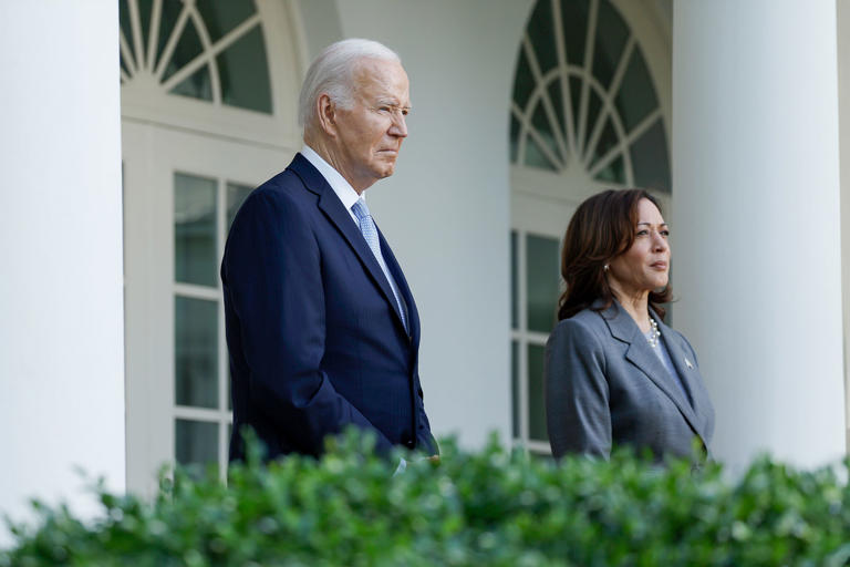 "The best of America’s story": Biden responds to Harris election loss